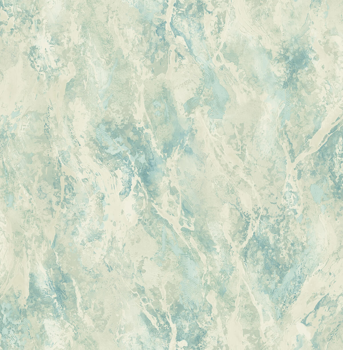 Seabrook French Impressionist Paint Splatter Wallpaper - Green