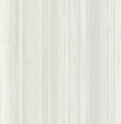 Seabrook French Impressionist Stripe Wallpaper - Grey