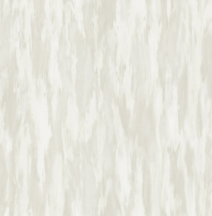Seabrook French Impressionist Stria Wallpaper - Off White