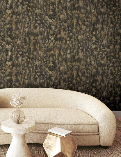 Formations Gilded Plume Wallpaper