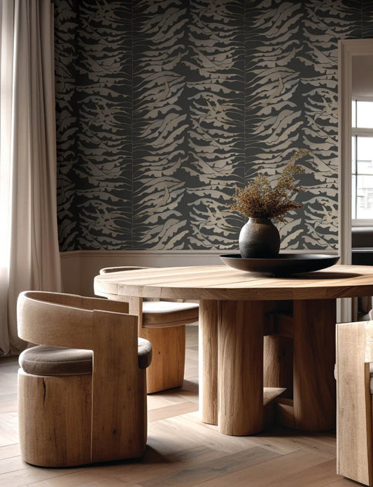Leaf Column Wallpaper