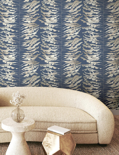 Leaf Column Wallpaper