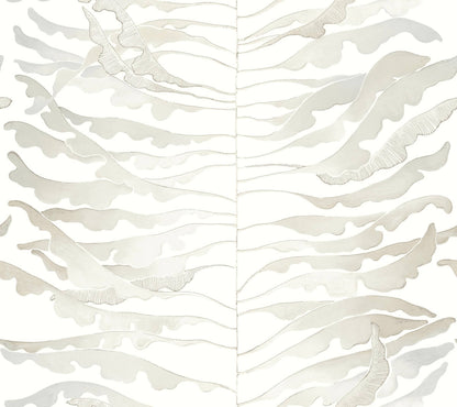 Leaf Column Wallpaper