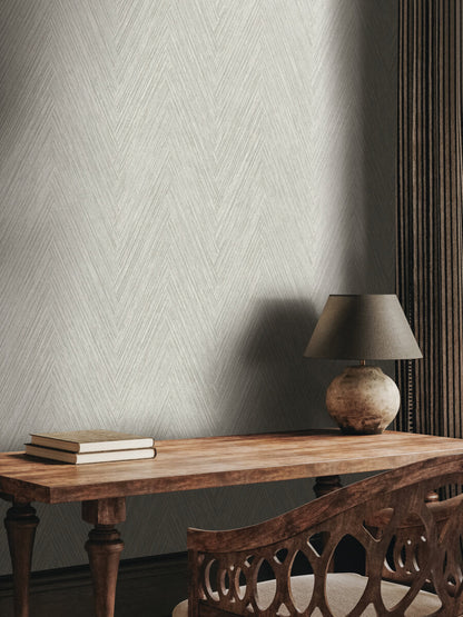 Thatched Chevron Wallpaper