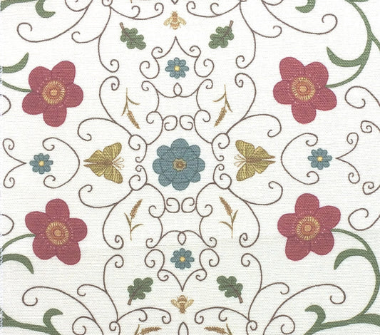 Jardín Fabric by Betsy Textiles in Fiesta