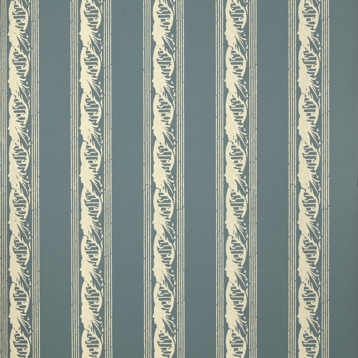Palantine Stripe Piccola Wallpaper by Flora Soames in Ciel
