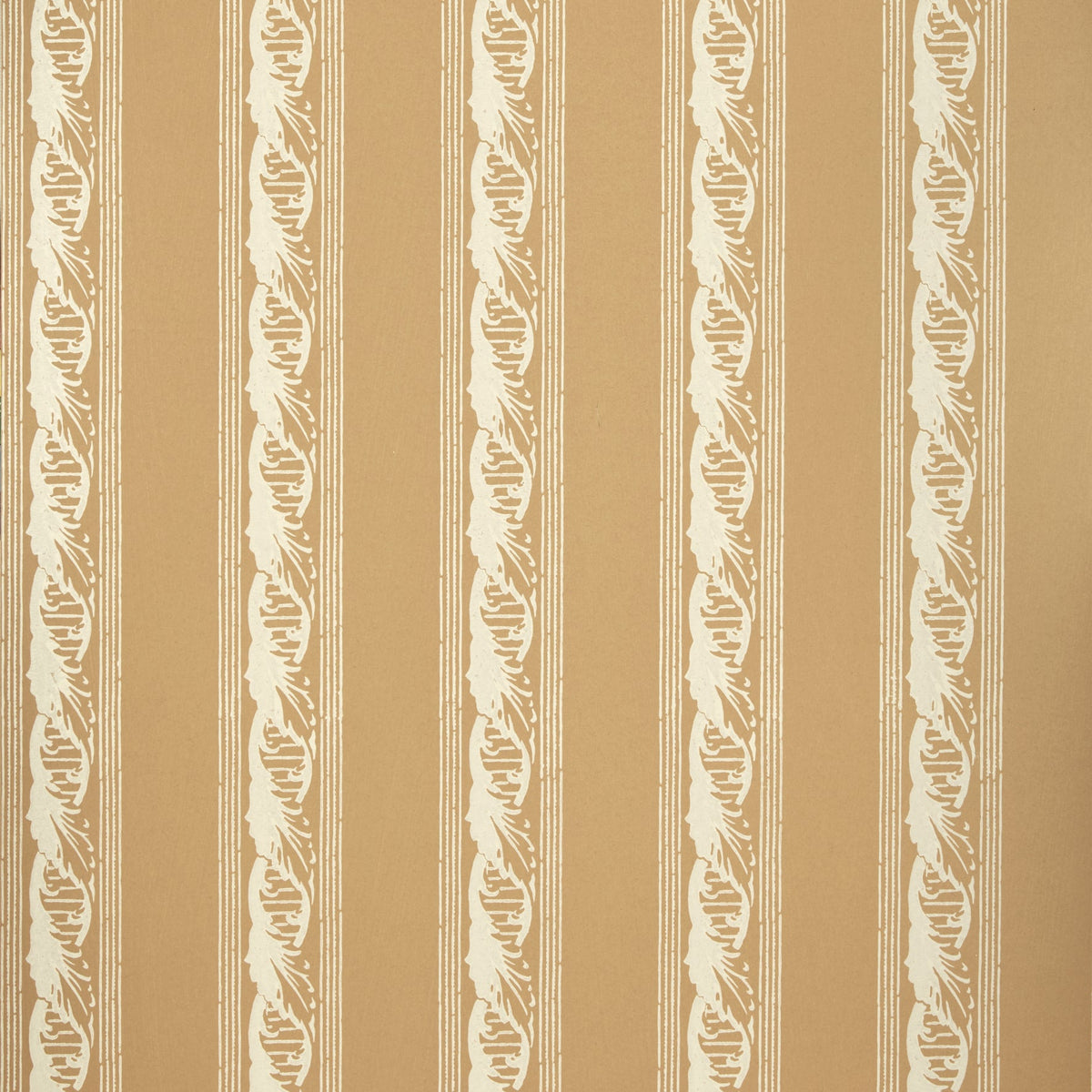 Palantine Stripe Piccola Wallpaper by Flora Soames in Palamino