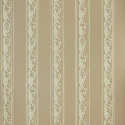 Palantine Stripe Piccola Wallpaper by Flora Soames in Plaster