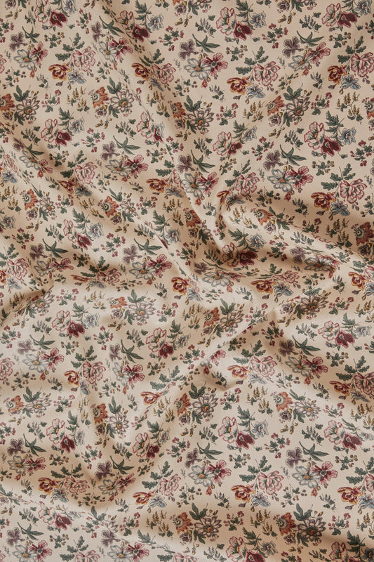 West House Trail Fabric by Flora Soames in Warmer Backcloth