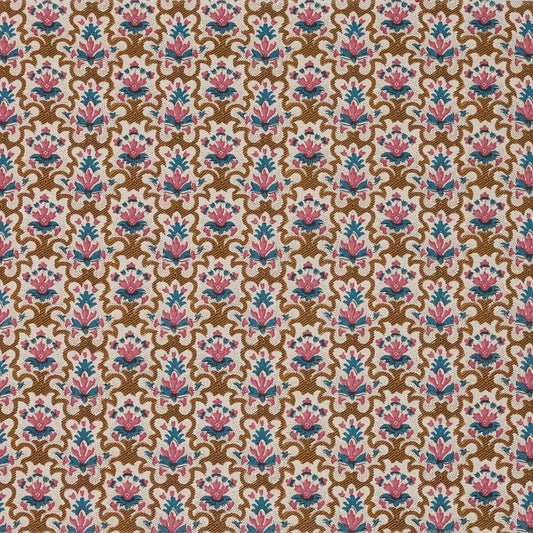 Floriane Fabric by Alice Sergeant in Chestnut