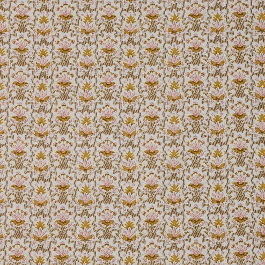 Floriane Fabric by Alice Sergeant in Rattan