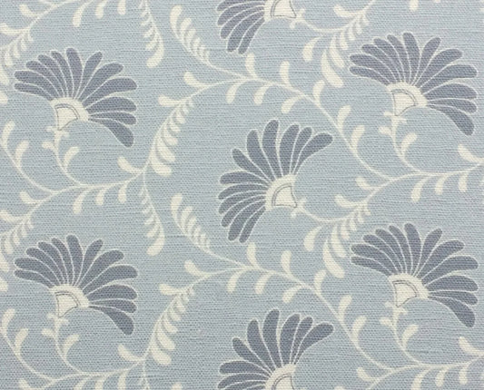 Little Posies Fabric by Betsy Textiles in French Blue
