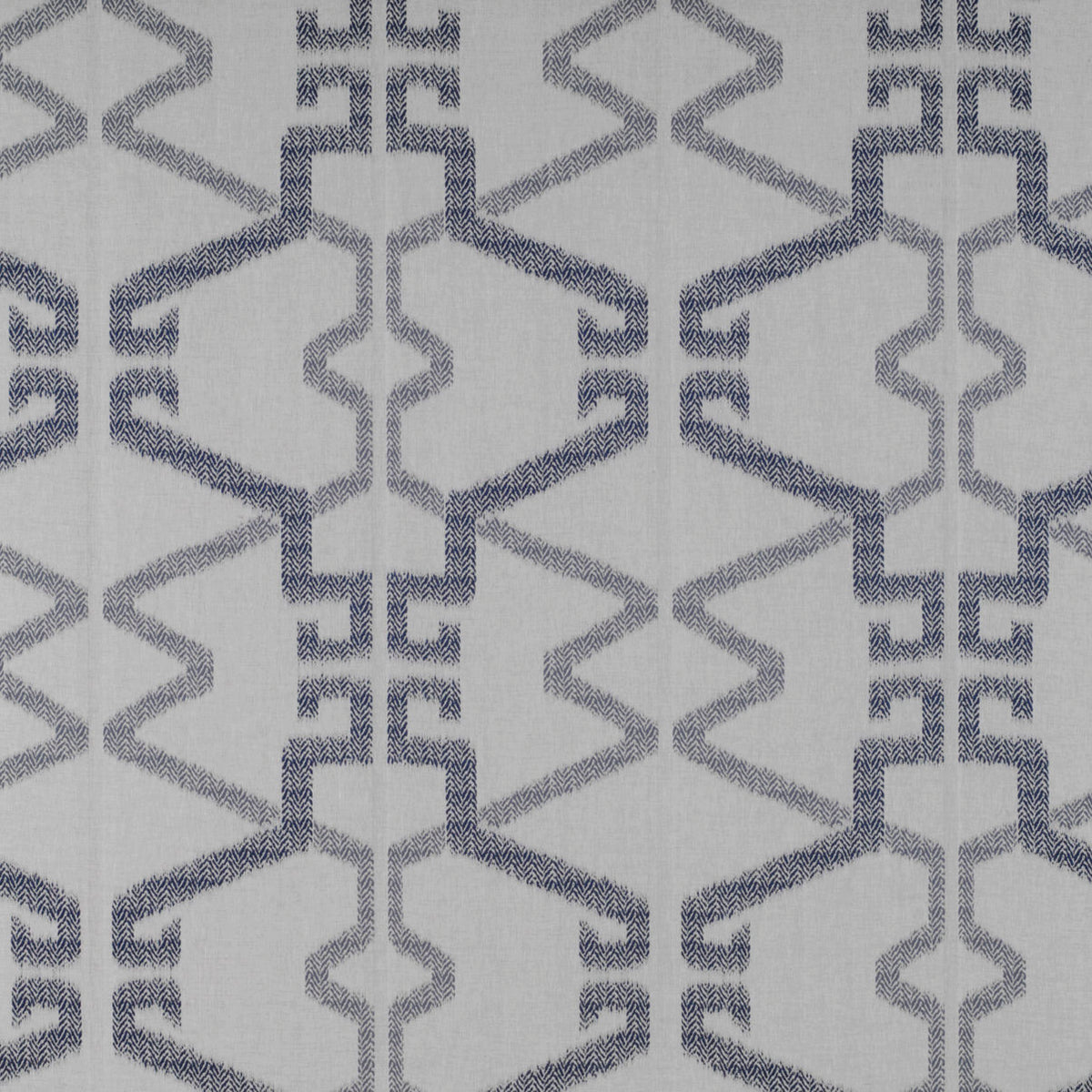 Caprera Fabric by Gaston y Daniela in Azul/Gris