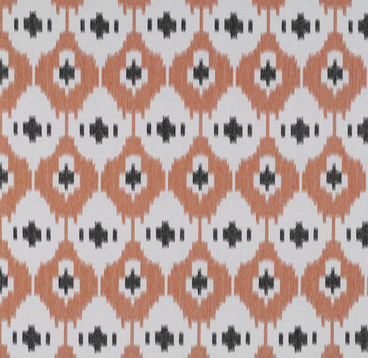 Panarea Fabric by Gaston y Daniela in Ladrillo/Onyx