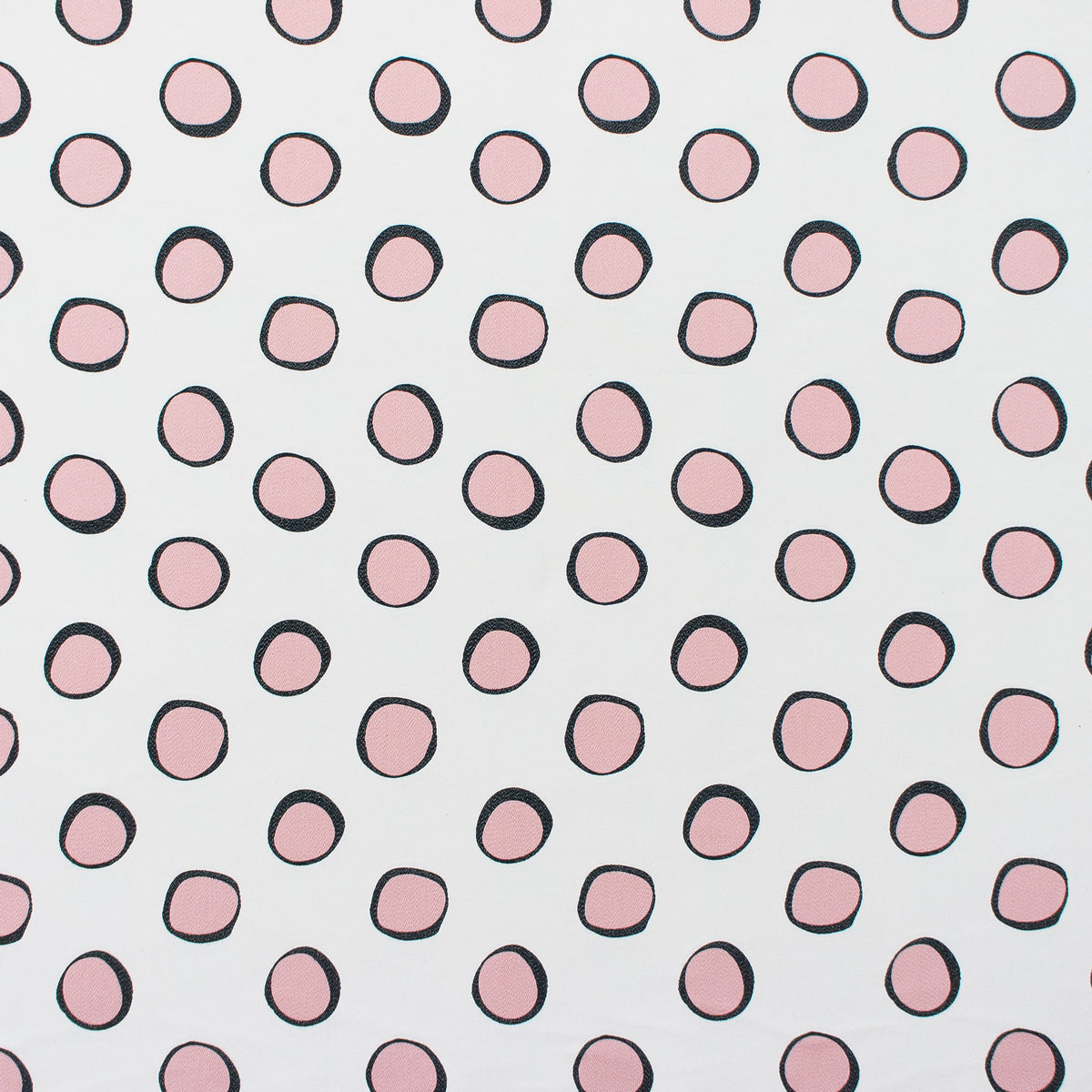 Solis Fabric by Gaston y Daniela in Blanco/Rosa