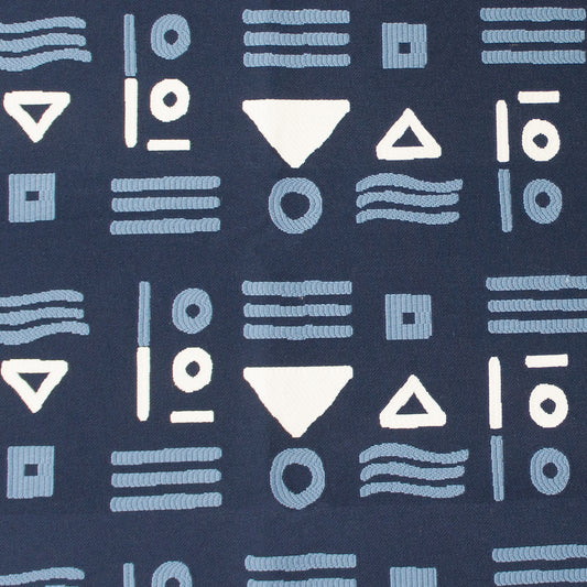 Pinzon Fabric by Gaston y Daniela in Azul