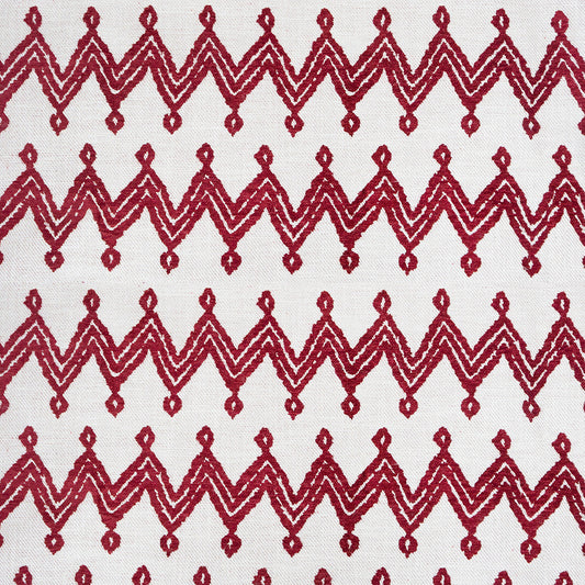 Navajo Fabric by Gaston y Daniela in Rojo