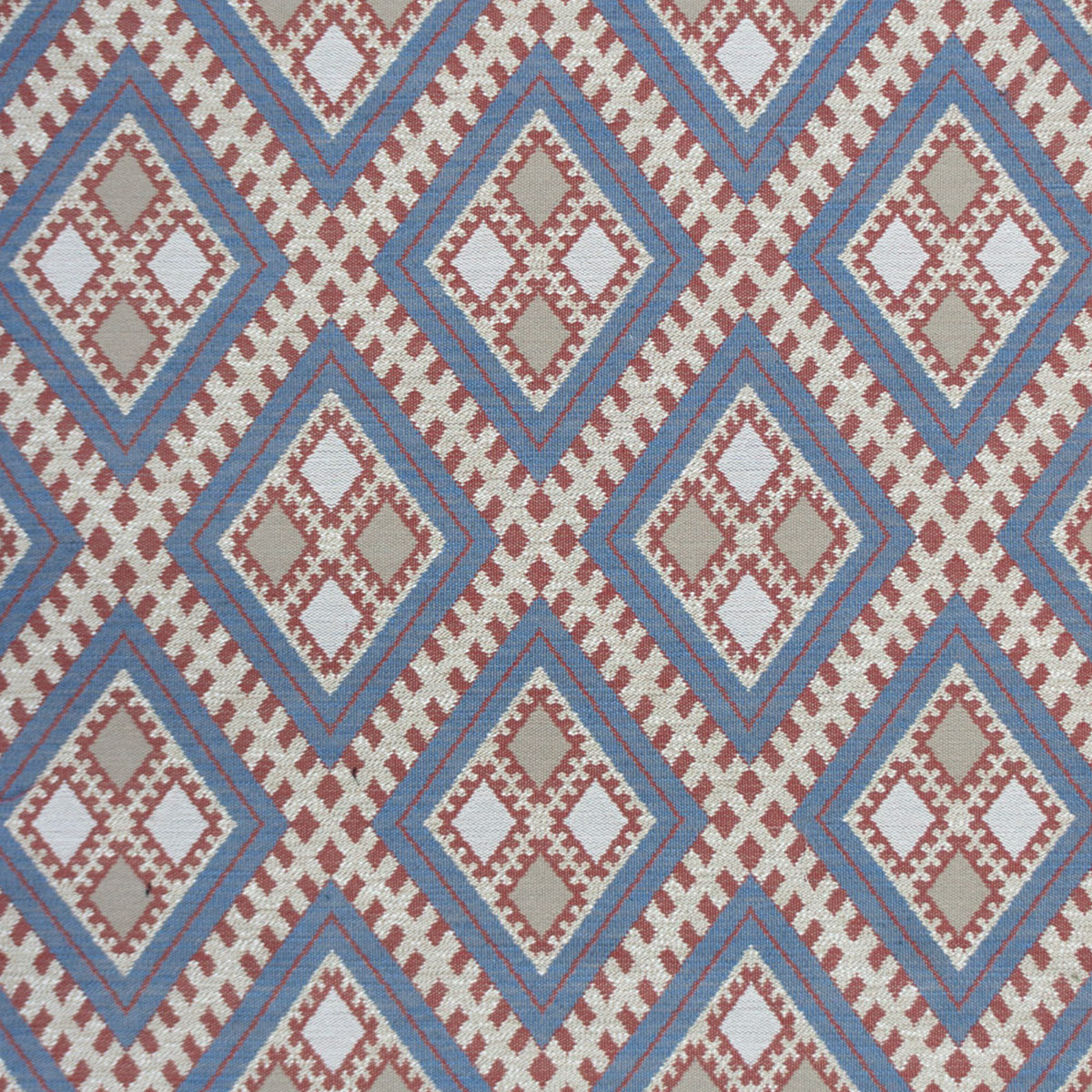 Chihuahua Fabric by Gaston y Daniela in Azul/Rojo