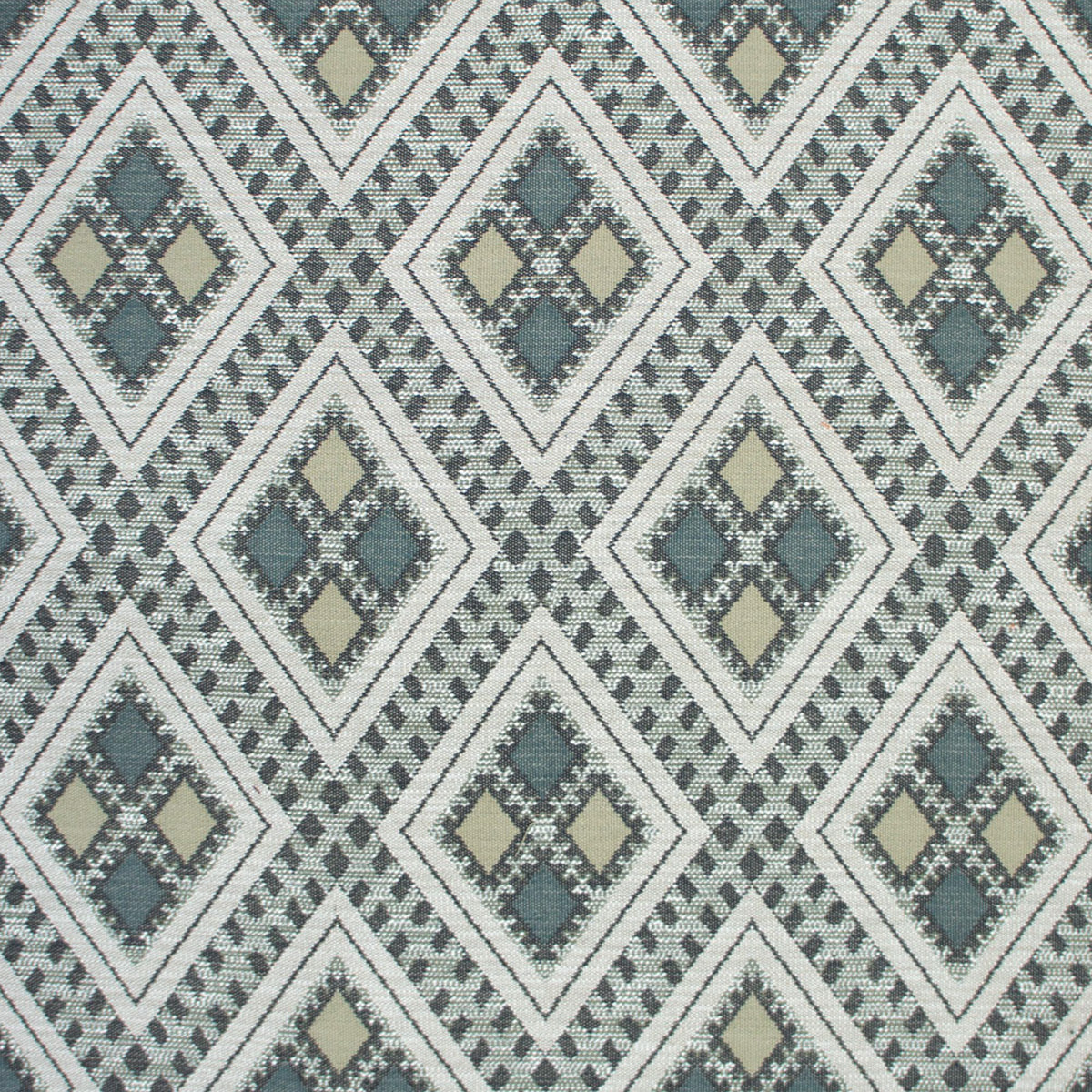 Chihuahua Fabric by Gaston y Daniela in Verde/Gris