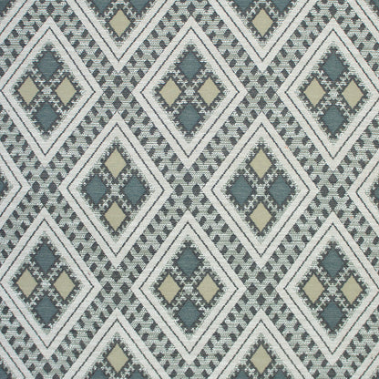 Chihuahua Fabric by Gaston y Daniela in Verde/Gris