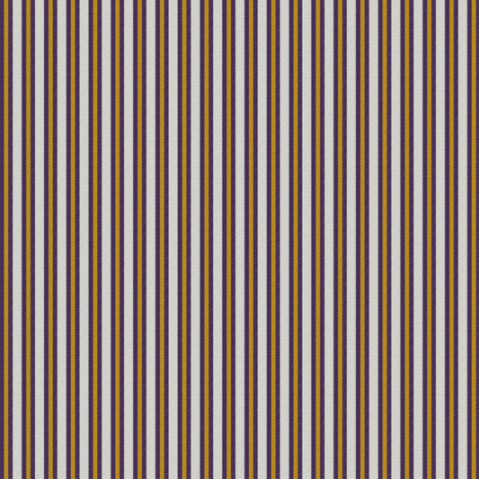 Pollensa Fabric by Gaston y Daniela in Berenjena/Ocre