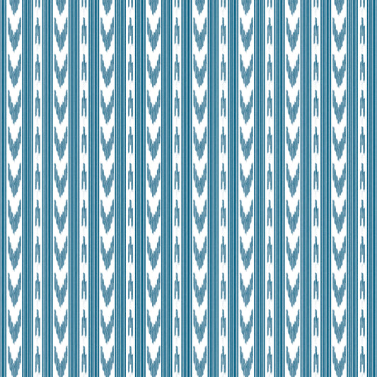 Cala Pi Fabric by Gaston y Daniela in Azul