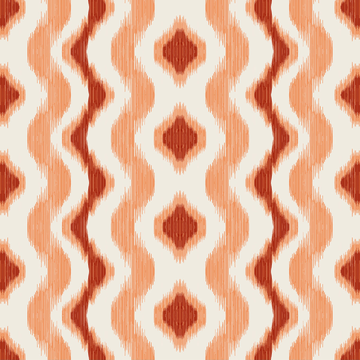 Cala Ferrera Fabric by Gaston y Daniela in Teja