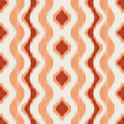 Cala Ferrera Fabric by Gaston y Daniela in Teja