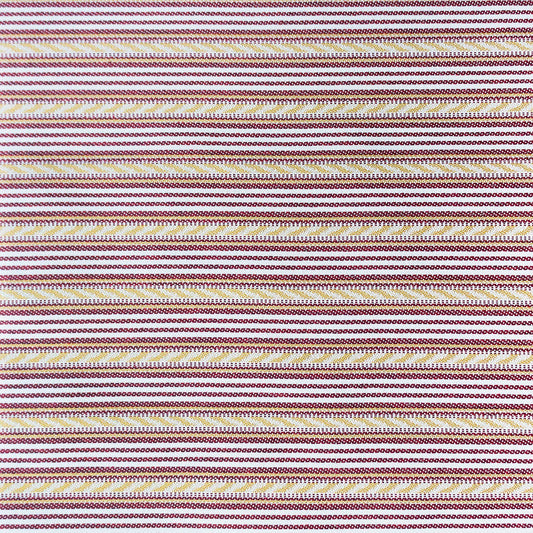 Dolma Fabric by Gaston y Daniela in Burdeos/Oro