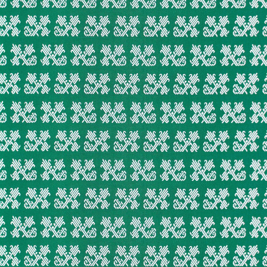 Tulip Fabric by Gaston y Daniela in Verde Oscuro
