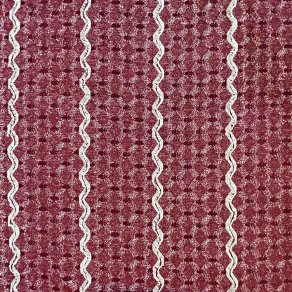Sevan Fabric by Gaston y Daniela in Rojo