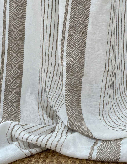 Lhotse Fabric by Gaston y Daniela in Natural