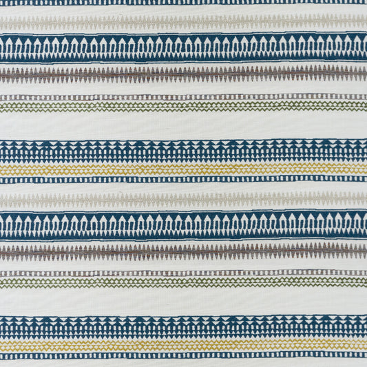 Ankara Fabric by Gaston y Daniela in Azul/Verde