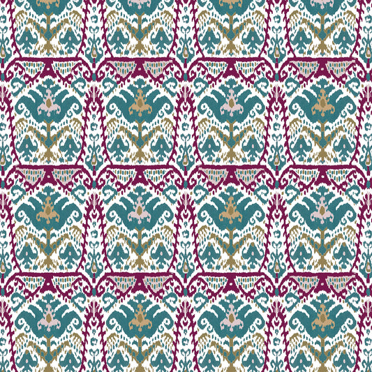 Doga Fabric by Gaston y Daniela in Agua/Fresa