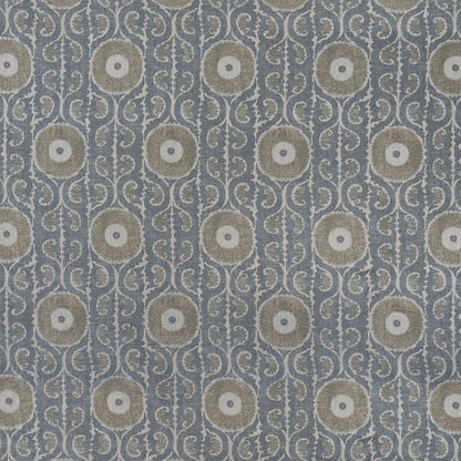 Dedalo Fabric by Gaston y Daniela in Azul