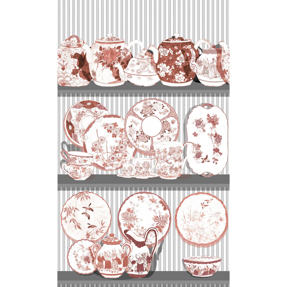 Tea Time Wallpaper by Gaston y Daniela in Teja