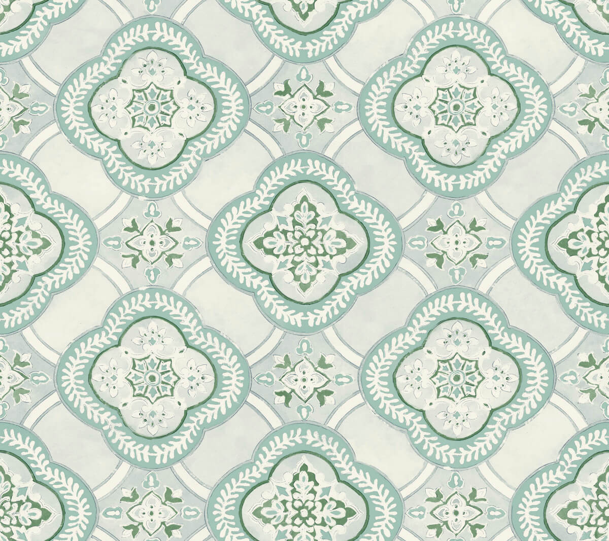 Garden Trellis Wallpaper