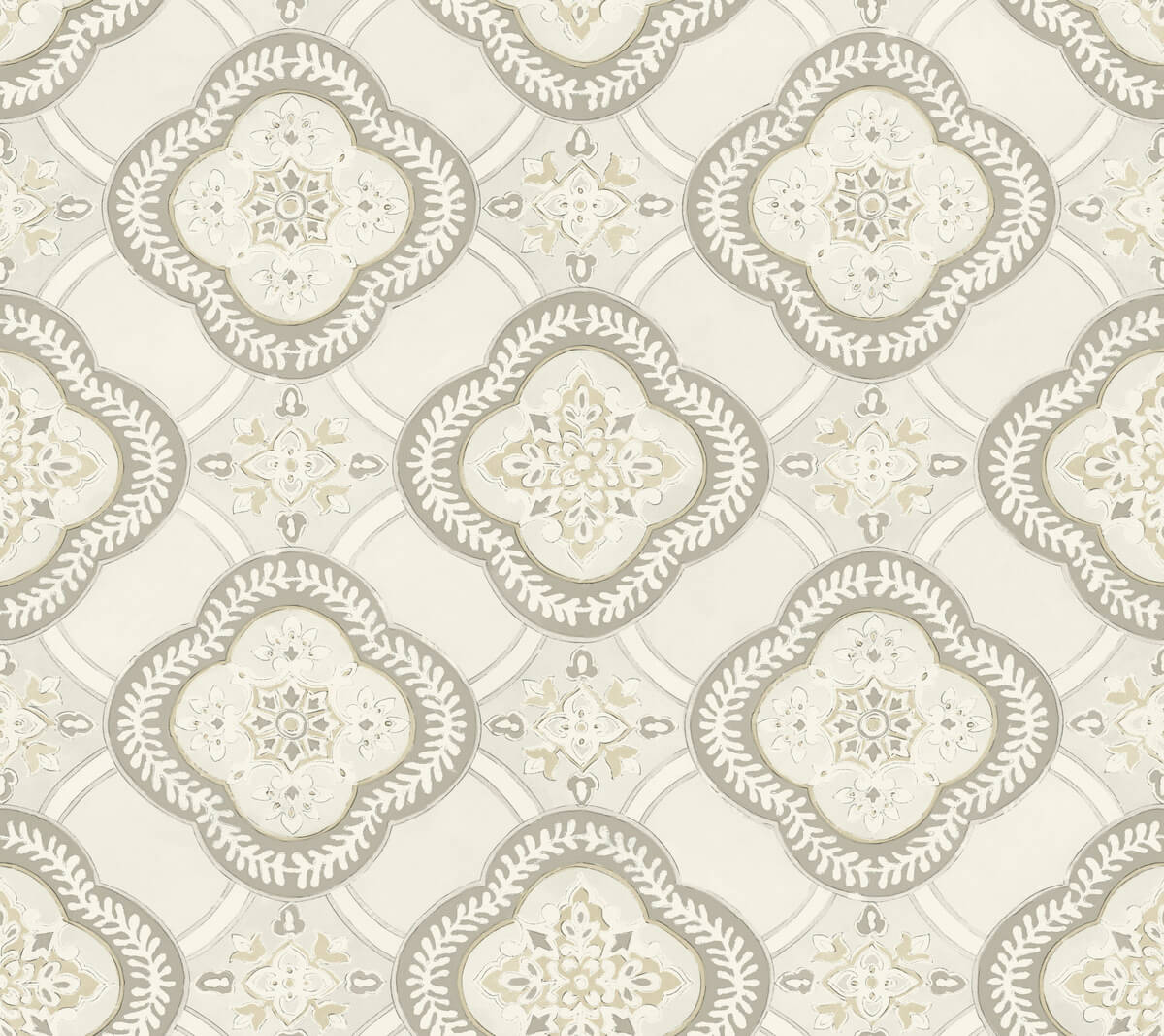 Garden Trellis Wallpaper