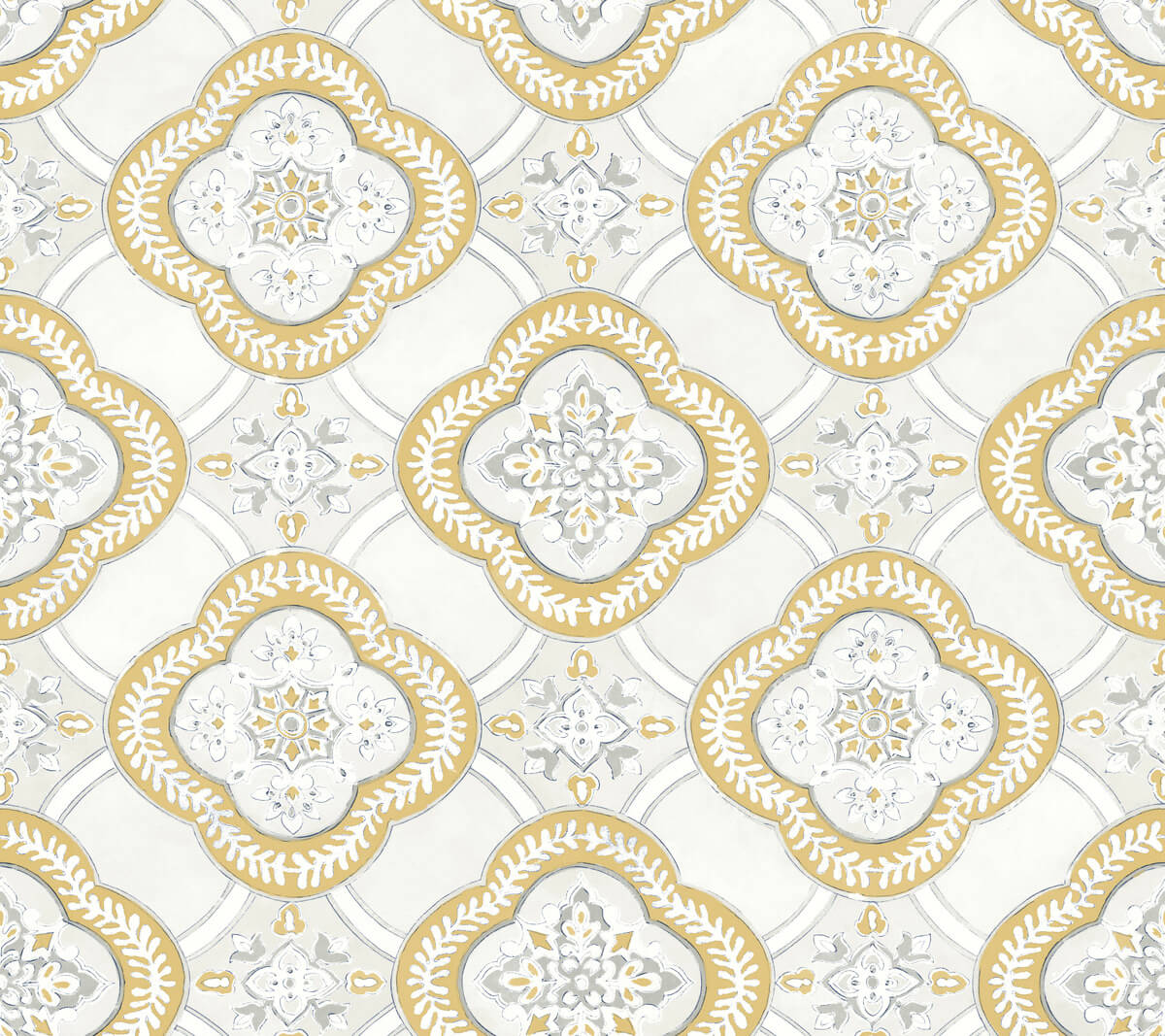 Garden Trellis Wallpaper