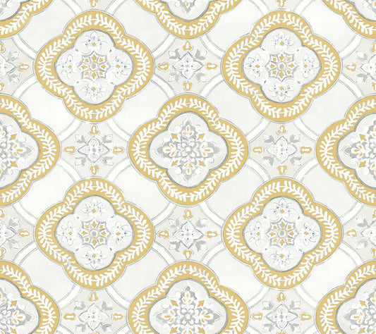 Garden Trellis Wallpaper
