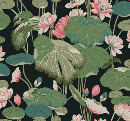 Greenhouse Lotus Pond Wallpaper