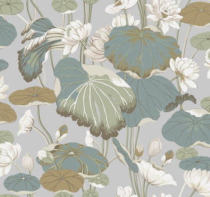 Greenhouse Lotus Pond Wallpaper
