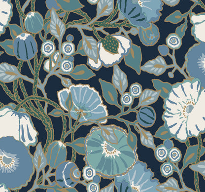 Vincent Poppies Wallpaper
