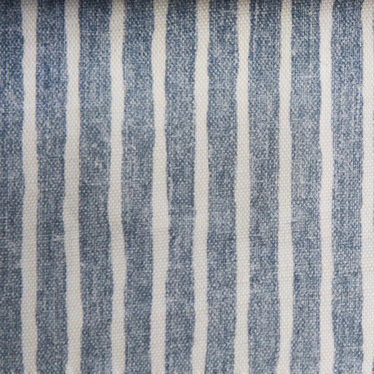 Kerala Stripe Fabric by Titley & Marr in Prussian
