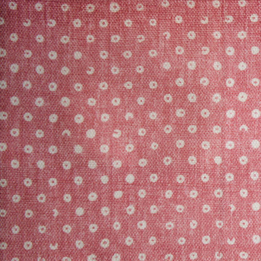 Madras Spot Fabric by Titley & Marr in Rose