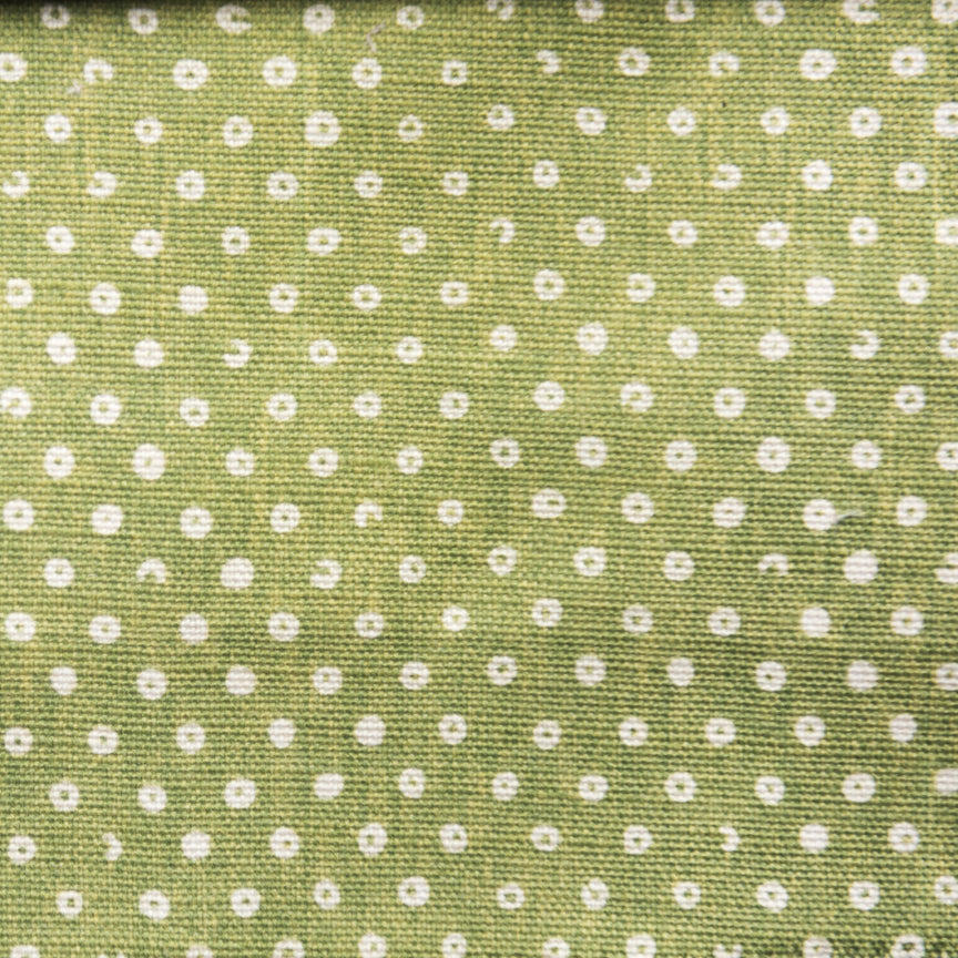 Madras Spot Fabric by Titley & Marr in Linden