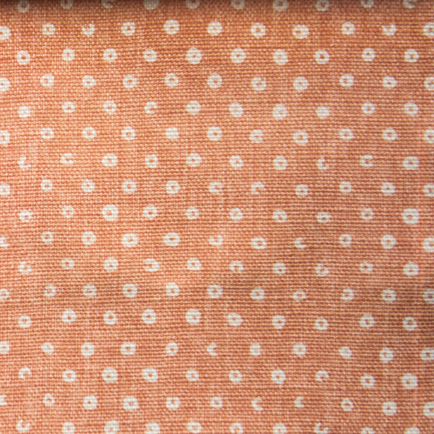 Madras Spot Fabric by Titley & Marr in Paprika