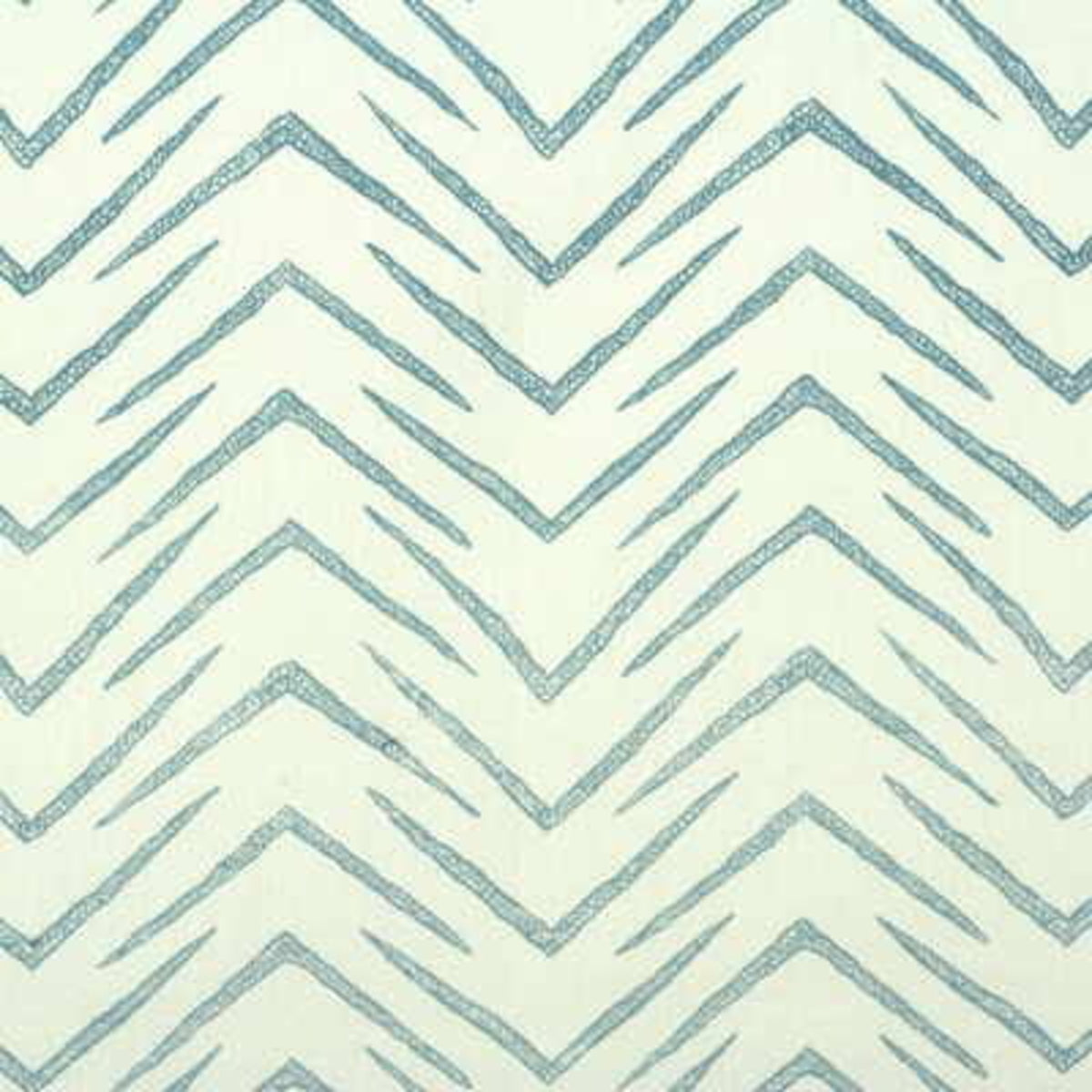 Herringbone - White/Sky