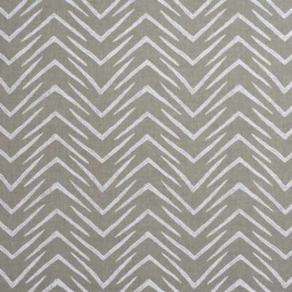 Herringbone - Jute/White