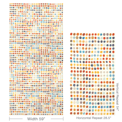 Twister Print - Sky/Tang